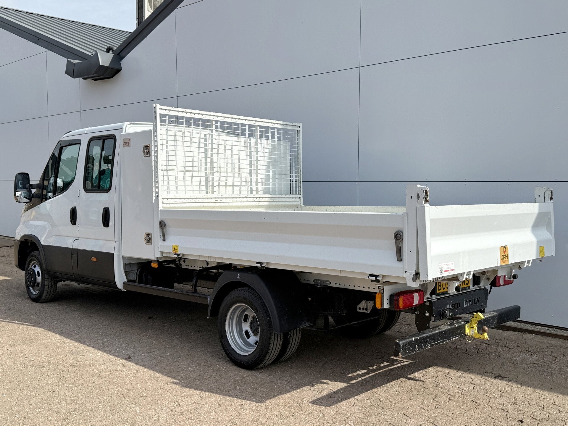 Iveco Daily 35C16 3.0 Dubbele Cabine Kipper Dubbellucht 3,5t, Autos, Camionnettes & Utilitaires, Cuir, 4 portes, Iveco, Boîte manuelle
