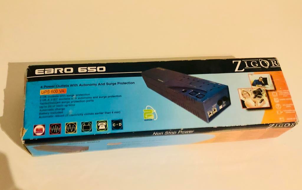 Onduleur Ebro 650 - Zigor, Informatique & Logiciels, Enlèvement ou Envoi, Neuf