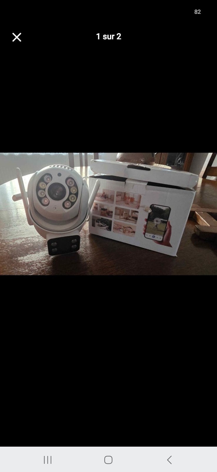 Camera surveillance, Enlèvement