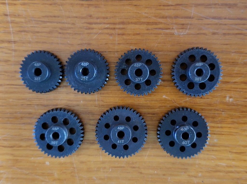 Stalen motortandwielen 48DP  33T - 41T, Enlèvement, Neuf, Pièce