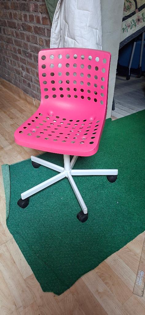 IKEA bureaustoel, Ophalen, Gebruikt, Roze, Bureaustoel