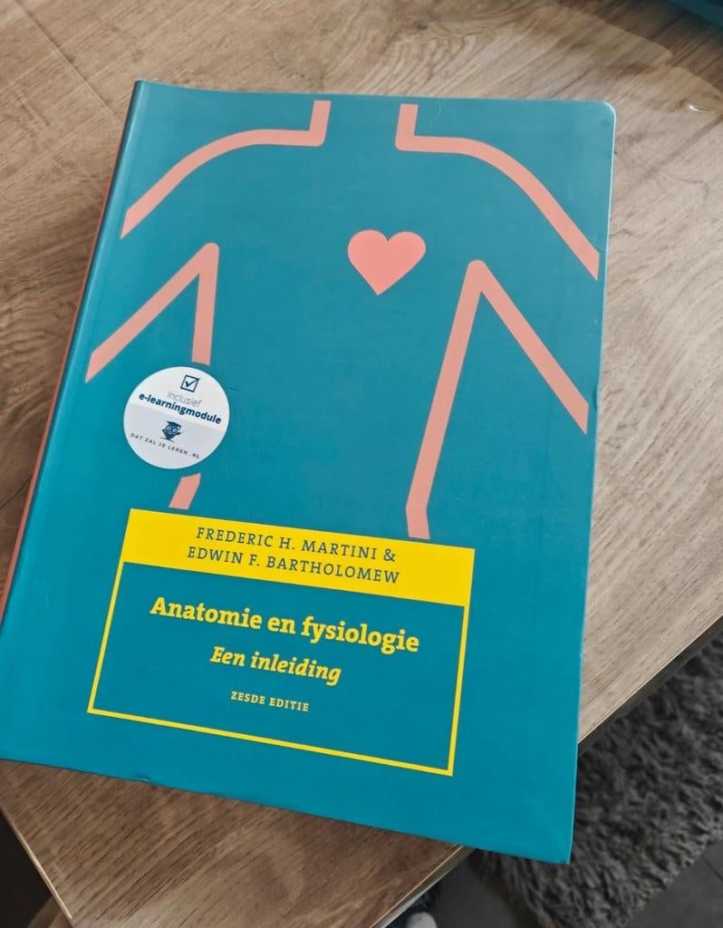 Anatomie en fysiologie, Boeken, Ophalen of Verzenden