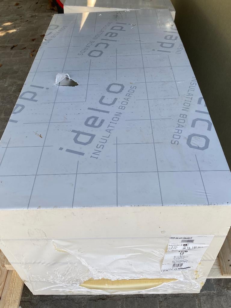 Idelco Pir Isolatieplaten 140mm A-kwaliteit, Neuf, Isolation de toiture, Enlèvement, Mousse rigide (PIR)