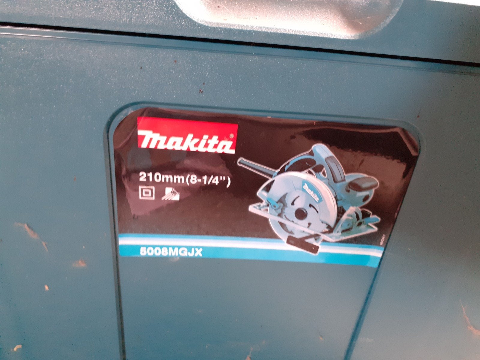 makita cirkelzaag, Ophalen, Cirkelzaag