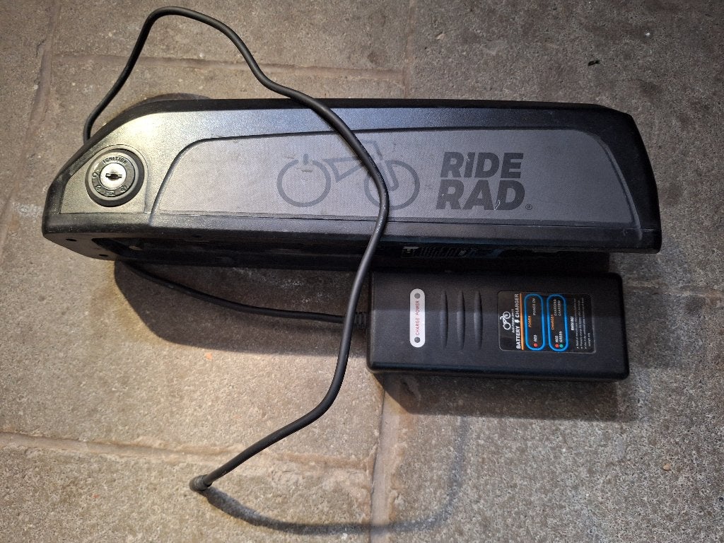 e-bike battery, Enlèvement, Utilisé, 30 à 50 km par batterie, Autres marques