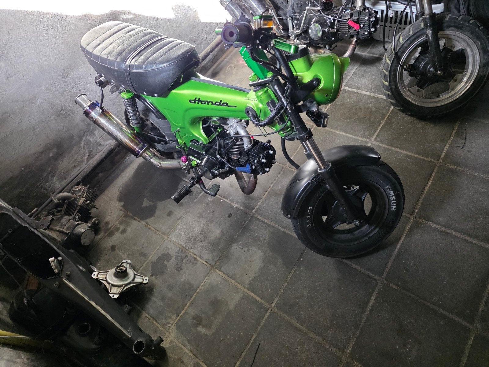 dax 110 cc a klasse bullit, Ophalen, Gebruikt