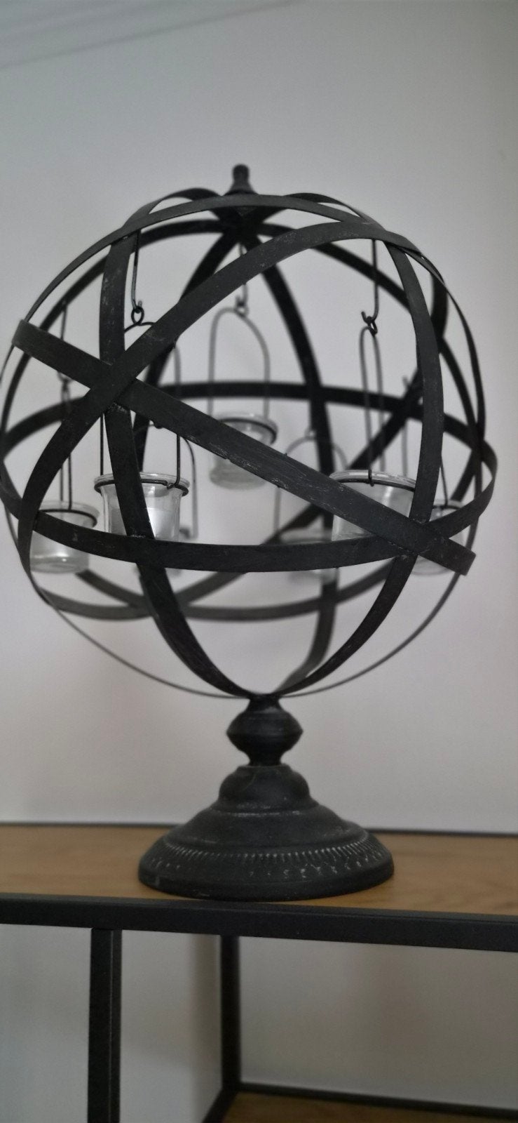 moderne wereldbol, Maison & Meubles, Accessoires pour la Maison | Couronnes, Enlèvement, Comme neuf, Ornement, Métal