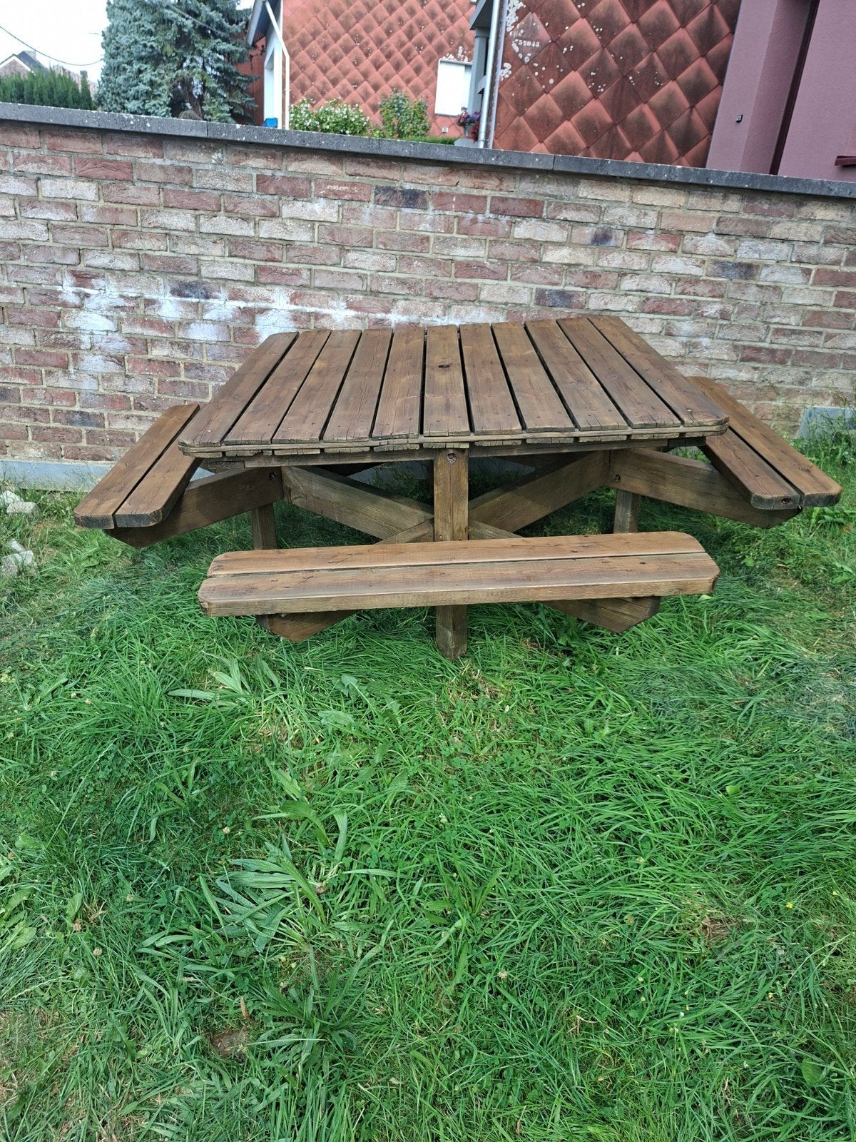 table pique-nique, Enlèvement