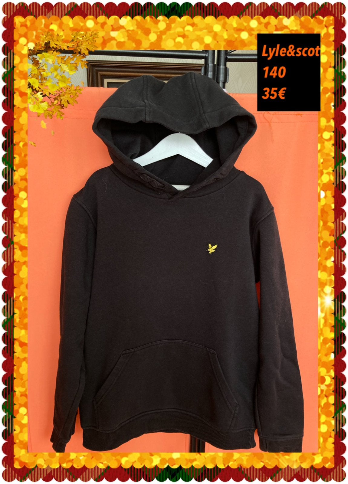 Hoodie meisje 140. Lyle&Scott, Ophalen of Verzenden, Zo goed als nieuw, Meisje, Trui of Vest