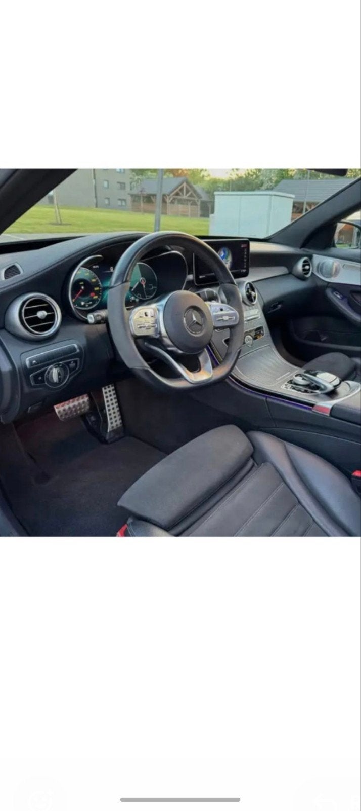 Mercedes c300de 2021 sport édition, Auto's, Automaat, Zwart, Zwart, Berline