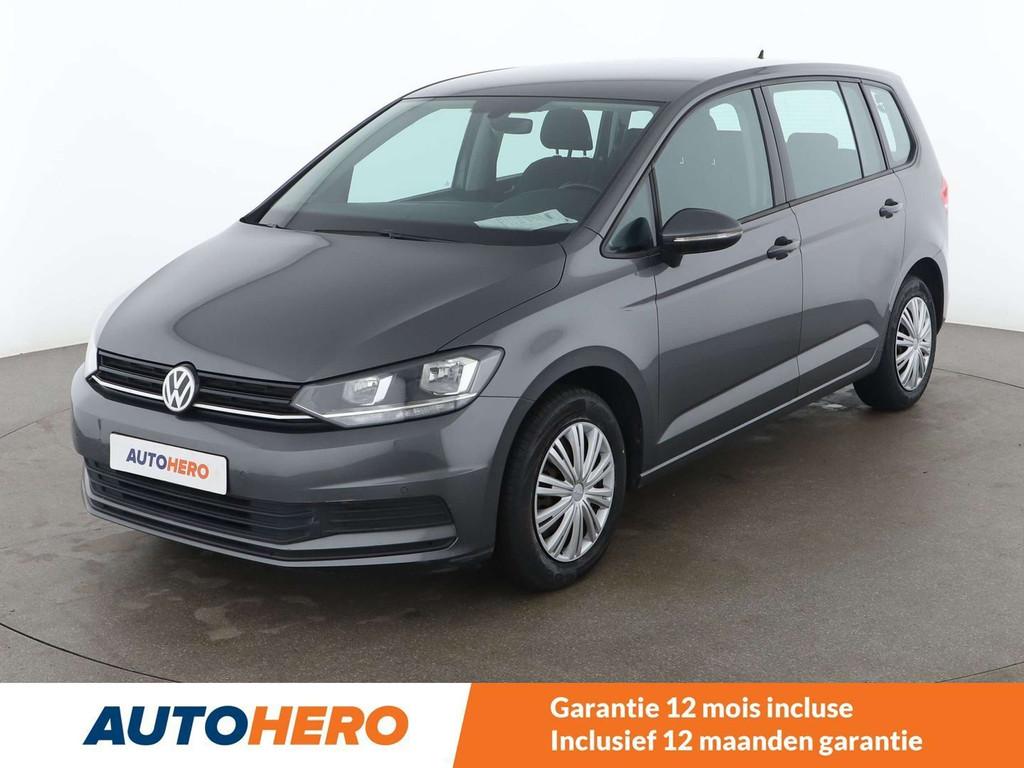 Volkswagen Touran 1.6 TDI Trendline BlueMotion, Autos, Volkswagen, Argent ou Gris, Achat, Euro 6, 7 places