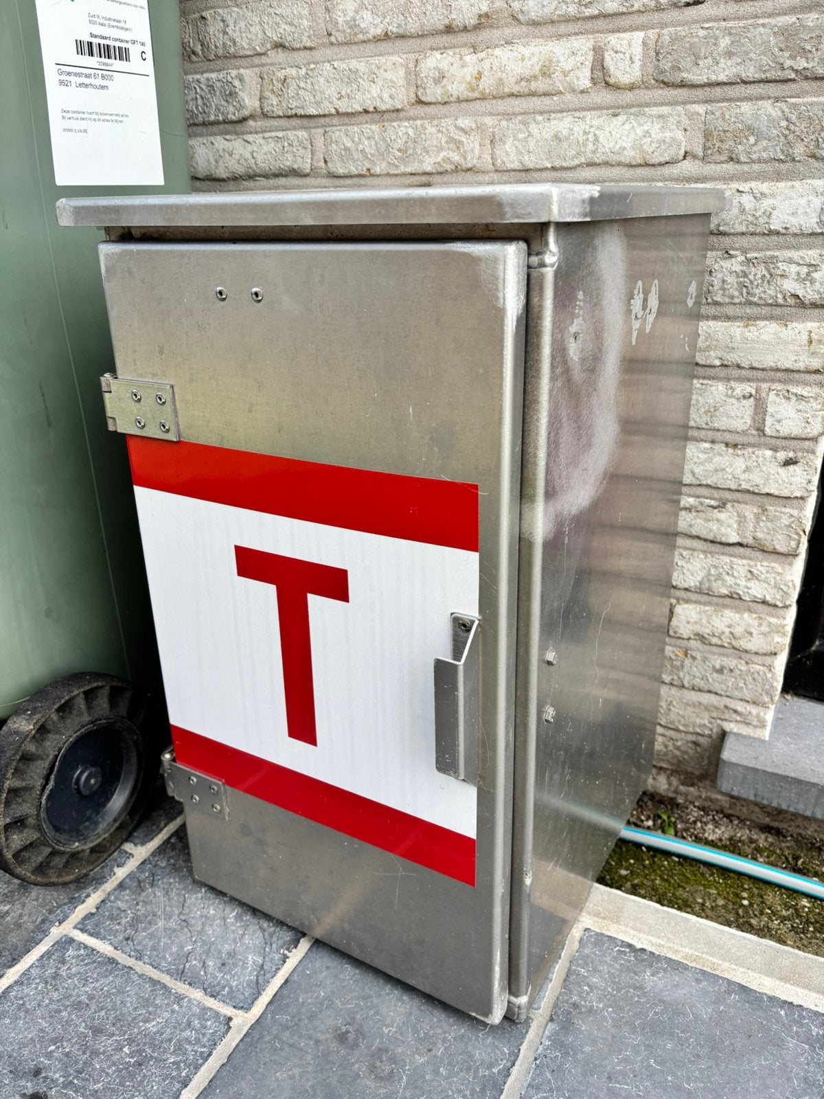 NMBS sein telefoonkast, Ophalen, Gebruikt