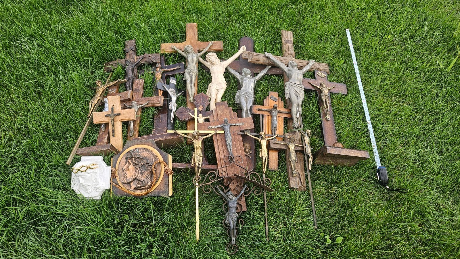 Lot kruisbeelden, Antiek en Kunst, Ophalen