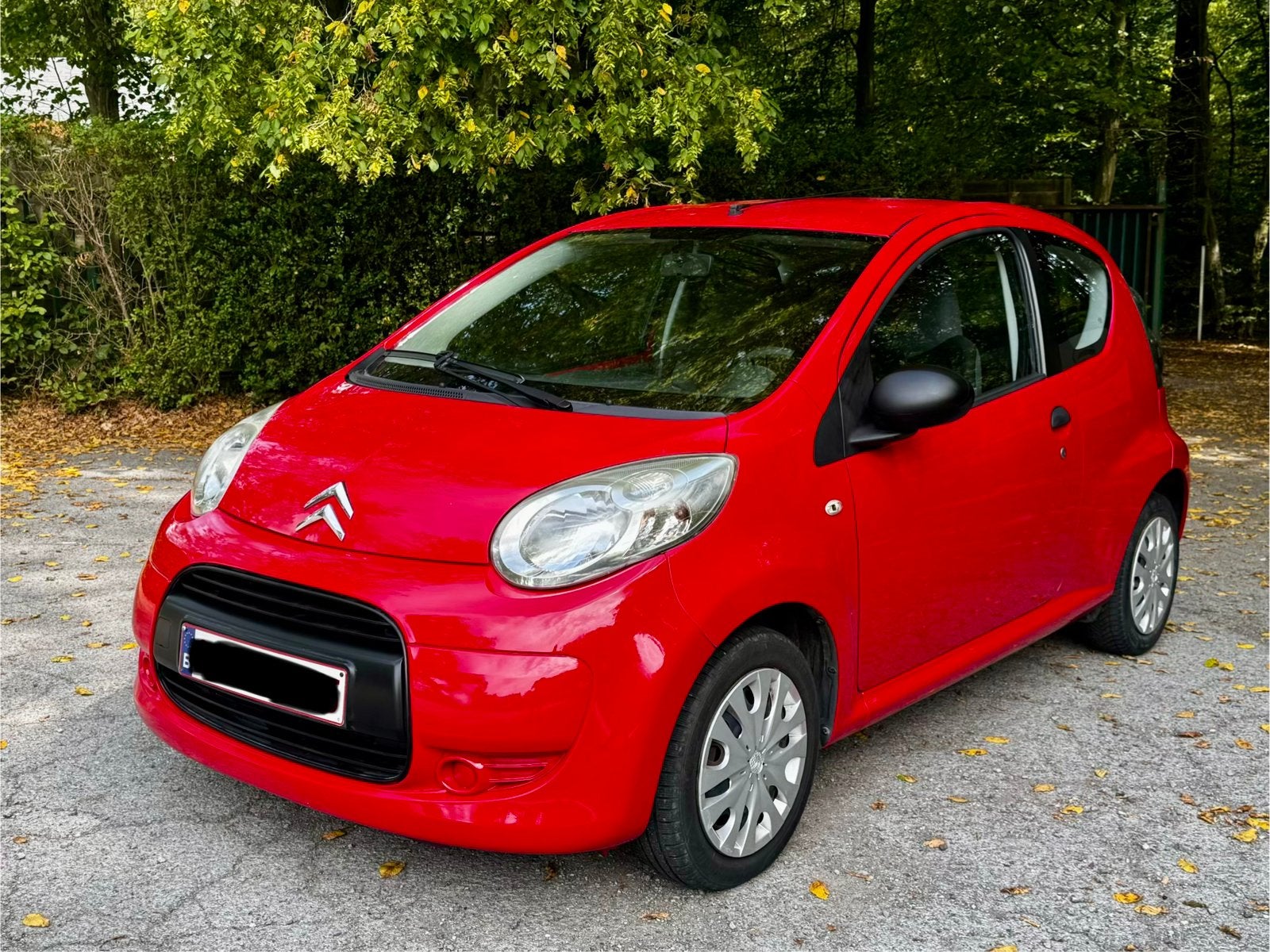 Citroen C1 2011 Euro5 82000km prêt à immatriculer, Autos, Rouge, Euro 5, Achat, 50 kW