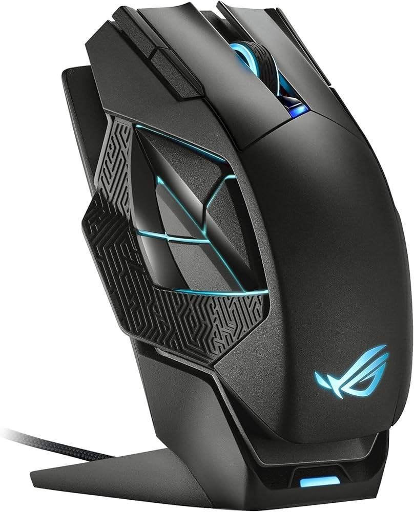 Asus Rog Spatha X draadloze gaming muis, Informatique & Logiciels, Souris, Souris, Enlèvement ou Envoi, Comme neuf, ASUS en Lenovo