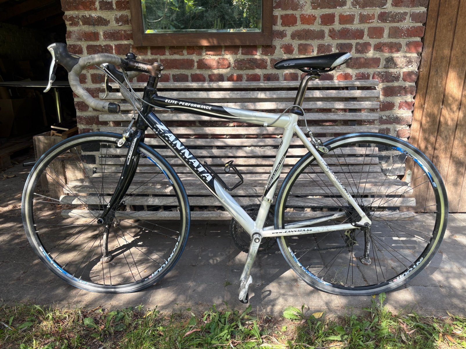 Zannata alu frame koersfiets, Autres marques, Frein sur jante, 49 à 53 cm, Enlèvement