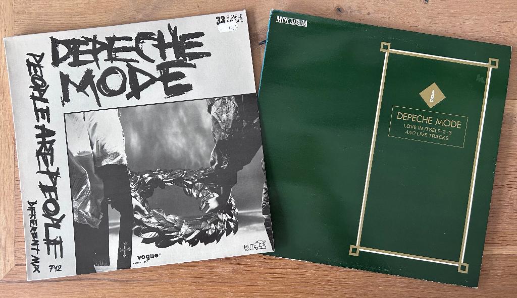 DEPECHE MODE - People are & Love in itself ( 2x 12#; NMINT ), Envoi, Comme neuf, 12 pouces, Pop rock