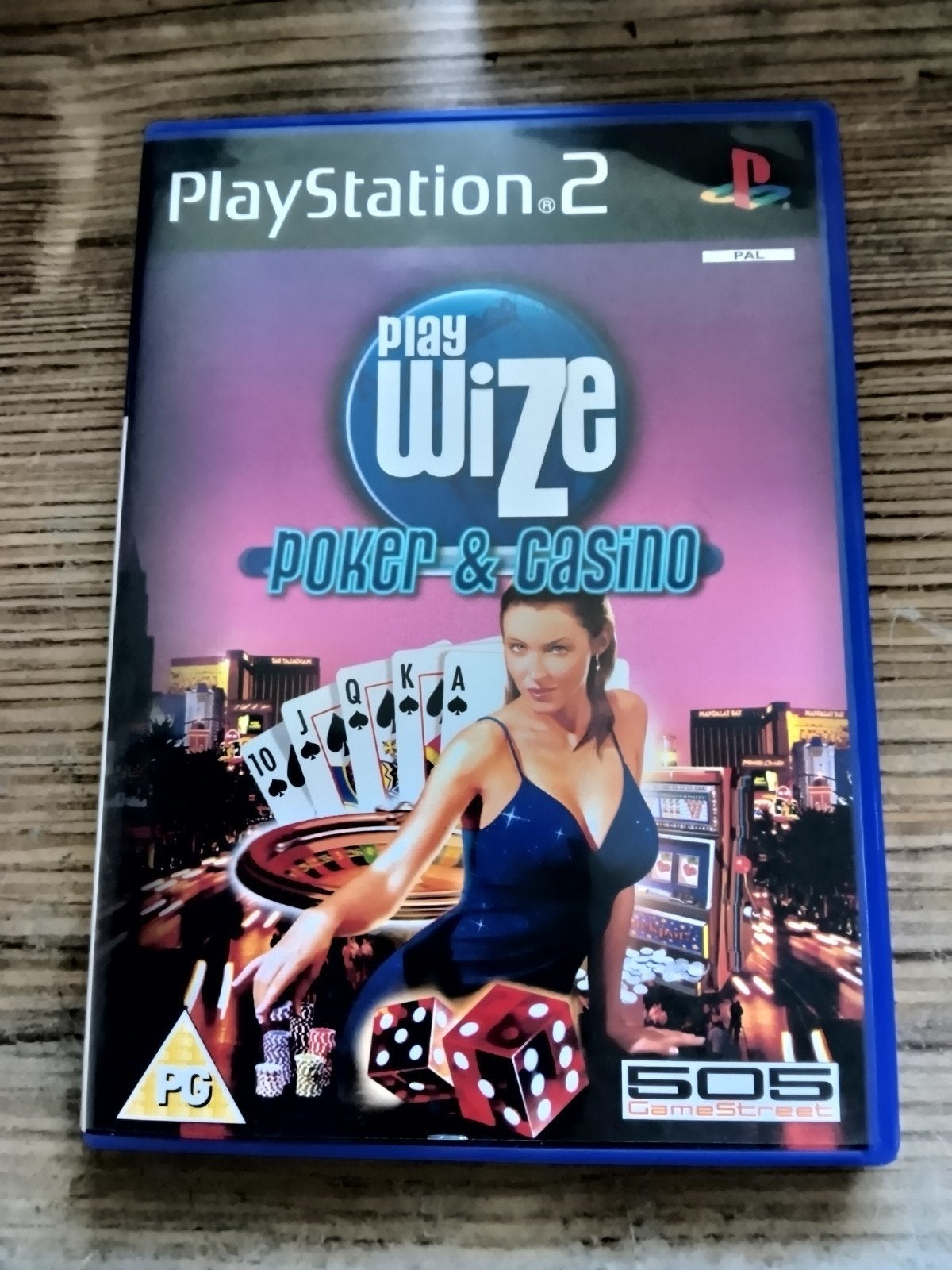 Play Size Poker & Casino - PlayStation 2, 1 speler, Verzenden, Zo goed als nieuw, Vanaf 3 jaar