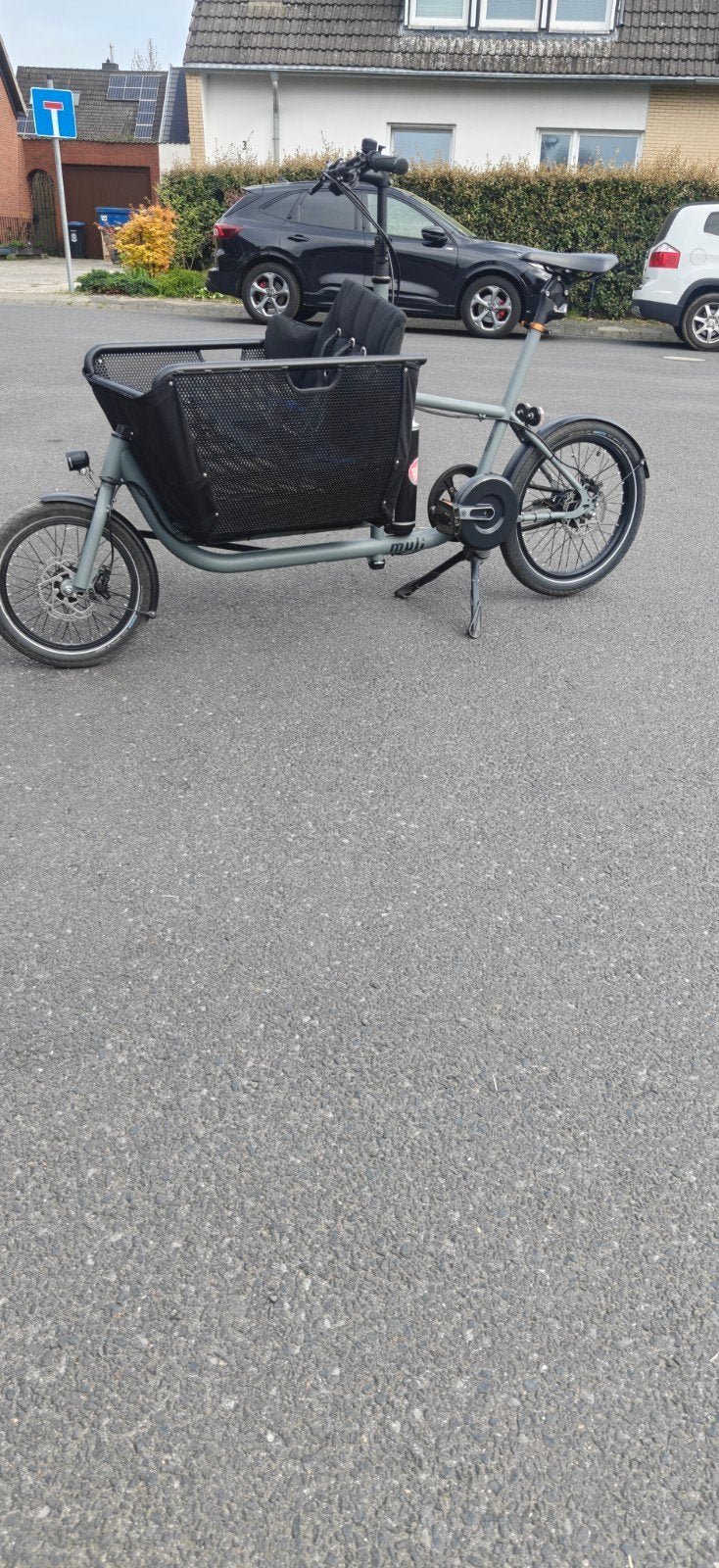 Muli px elektrische bakfiets, Ophalen