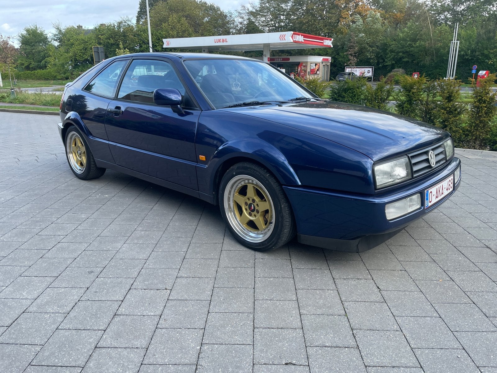 Vw corrado weinig km controlevrij, Auto's, Zwart, Handgeschakeld, Particulier, 2000 cc