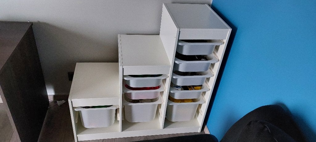 Opbergkast, Huis en Inrichting, Kasten | Stellingkasten, Ophalen, Zo goed als nieuw