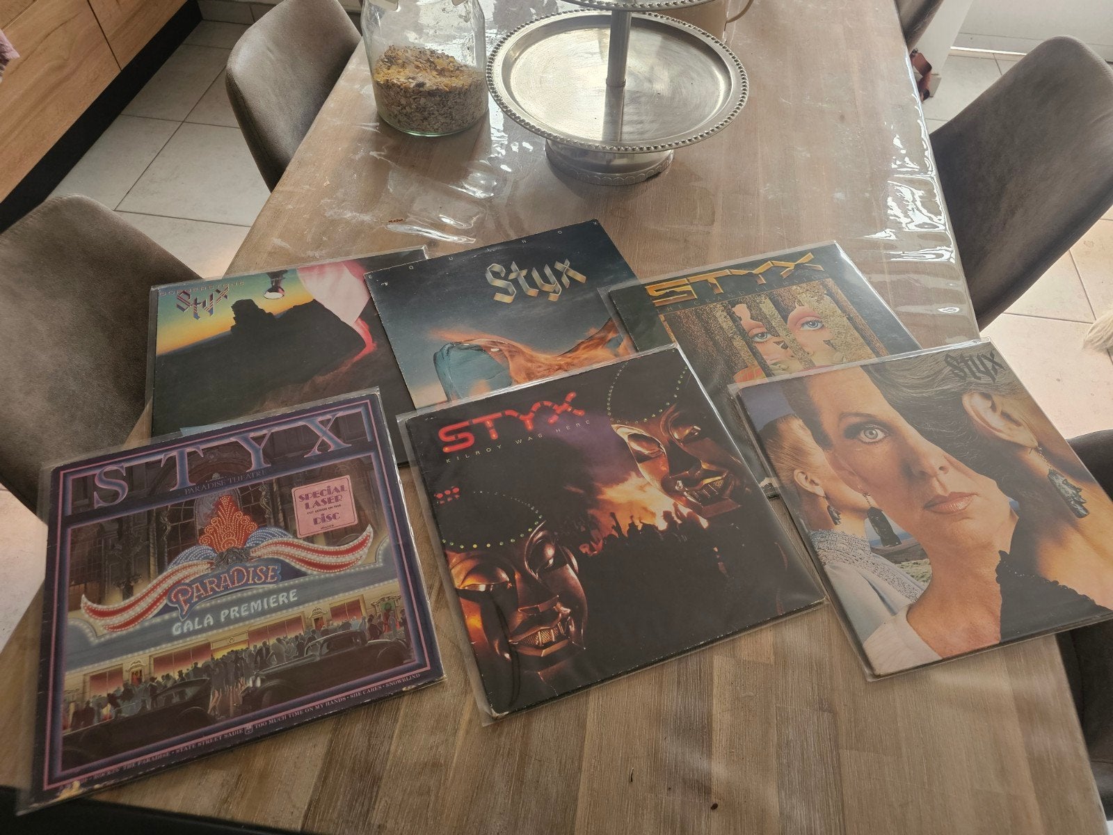 vinyles Styx, Enlèvement ou Envoi, Utilisé, LP