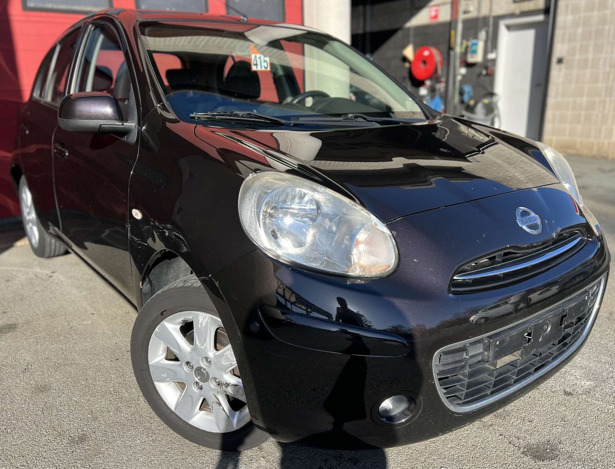 Nissan Micra 1.2i Connect Edition + CLIM + NAVI + TOIT PANO, Autos, Achat, Entreprise, Boîte manuelle, Micra