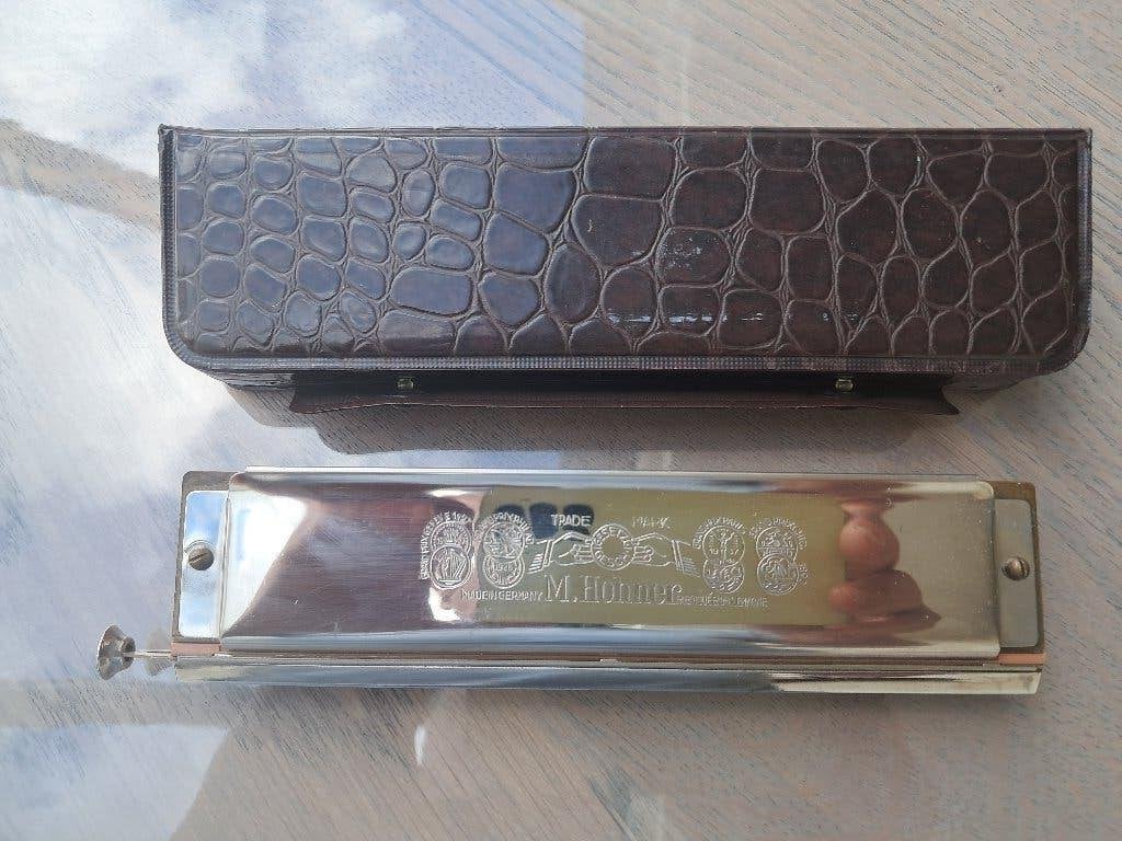 Hohner mondharmonica Chromonika 3, Muziek en Instrumenten, Blaasinstrumenten | Mondharmonica's, Ophalen, Chromatisch, Met koffer of doosje