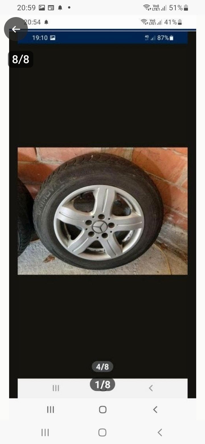 Mercedes c klasse velgen, Ophalen, Velg(en)