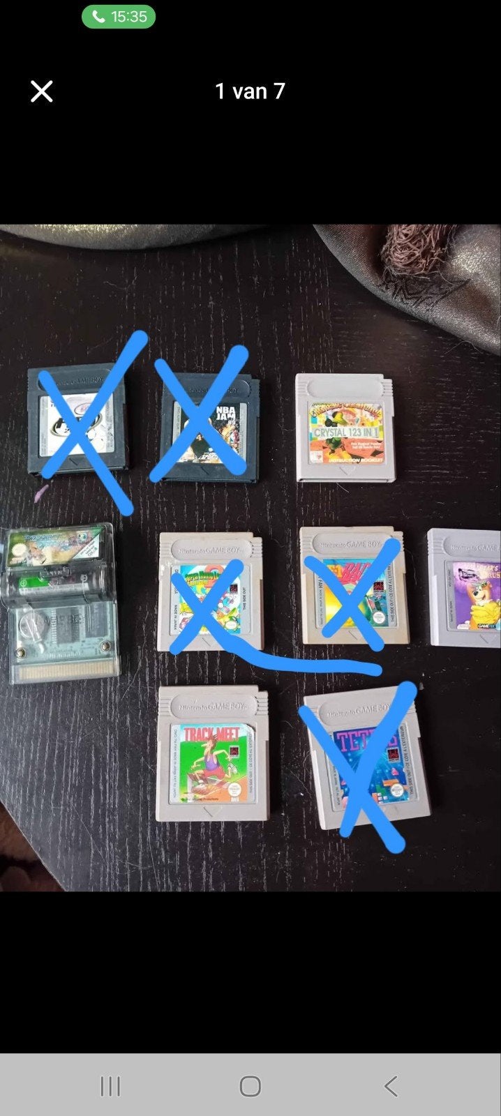 gameboy spelletjes, Ophalen