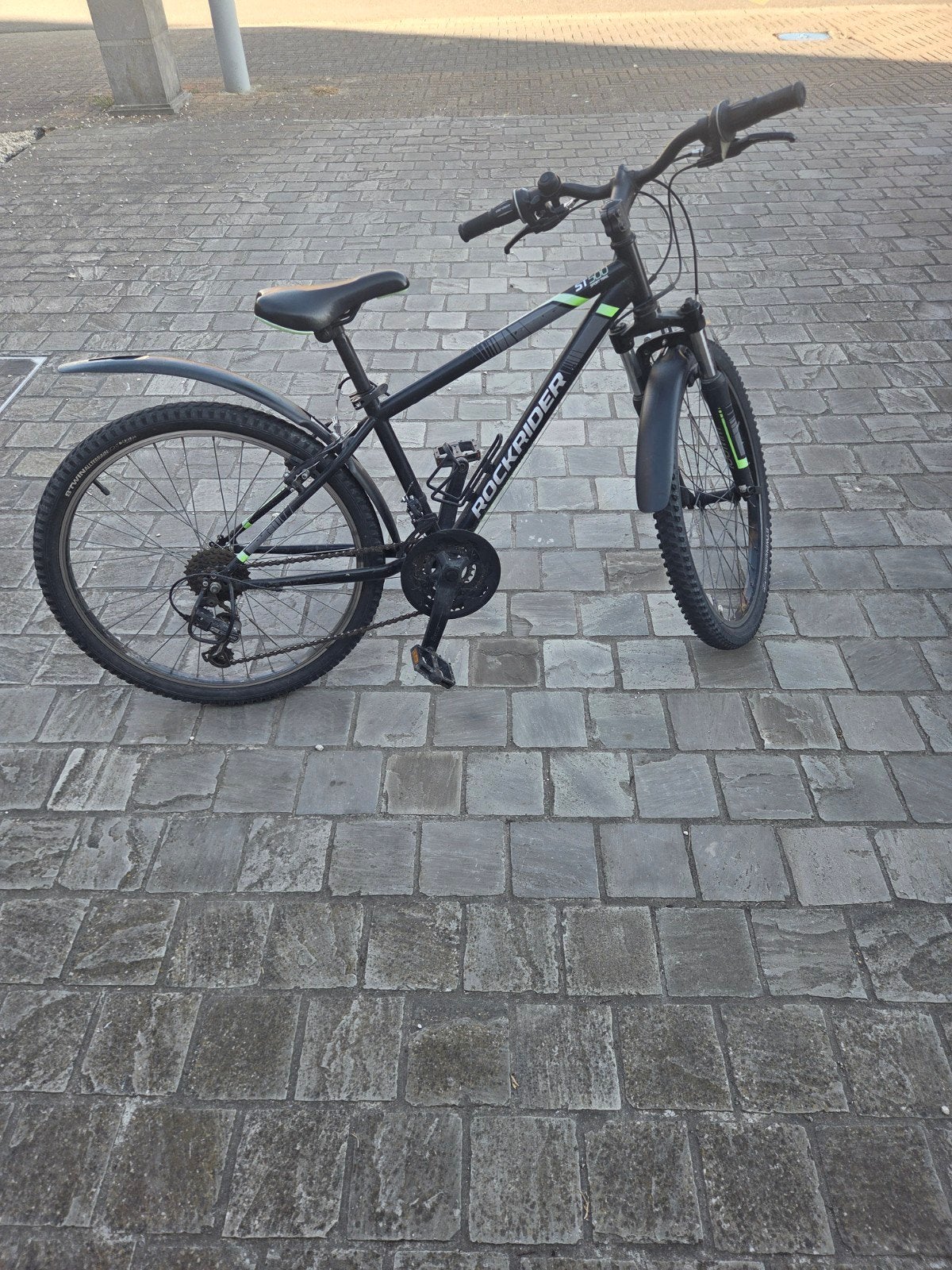 kinderfiets 24 inch, Fietsen en Brommers, Ophalen, Gebruikt, 24 inch, Rockrider (Decathlon)