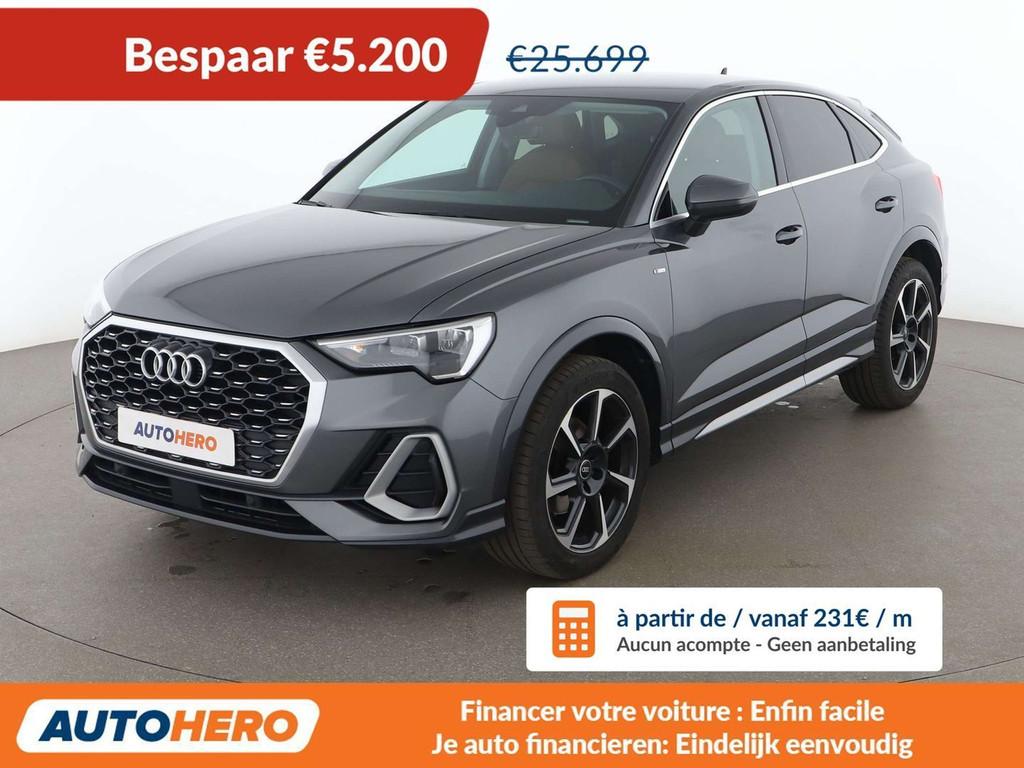 Audi Q3 35 TFSI ACT S line (année de construction 2021), Autos, Cuir, Achat, 1535 kg, Boîte manuelle