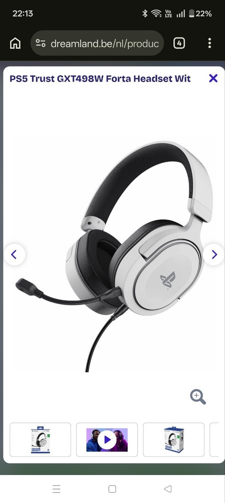 game hoofdtelefoon ps5, Ophalen, Zo goed als nieuw, Draadloos, Gaming headset
