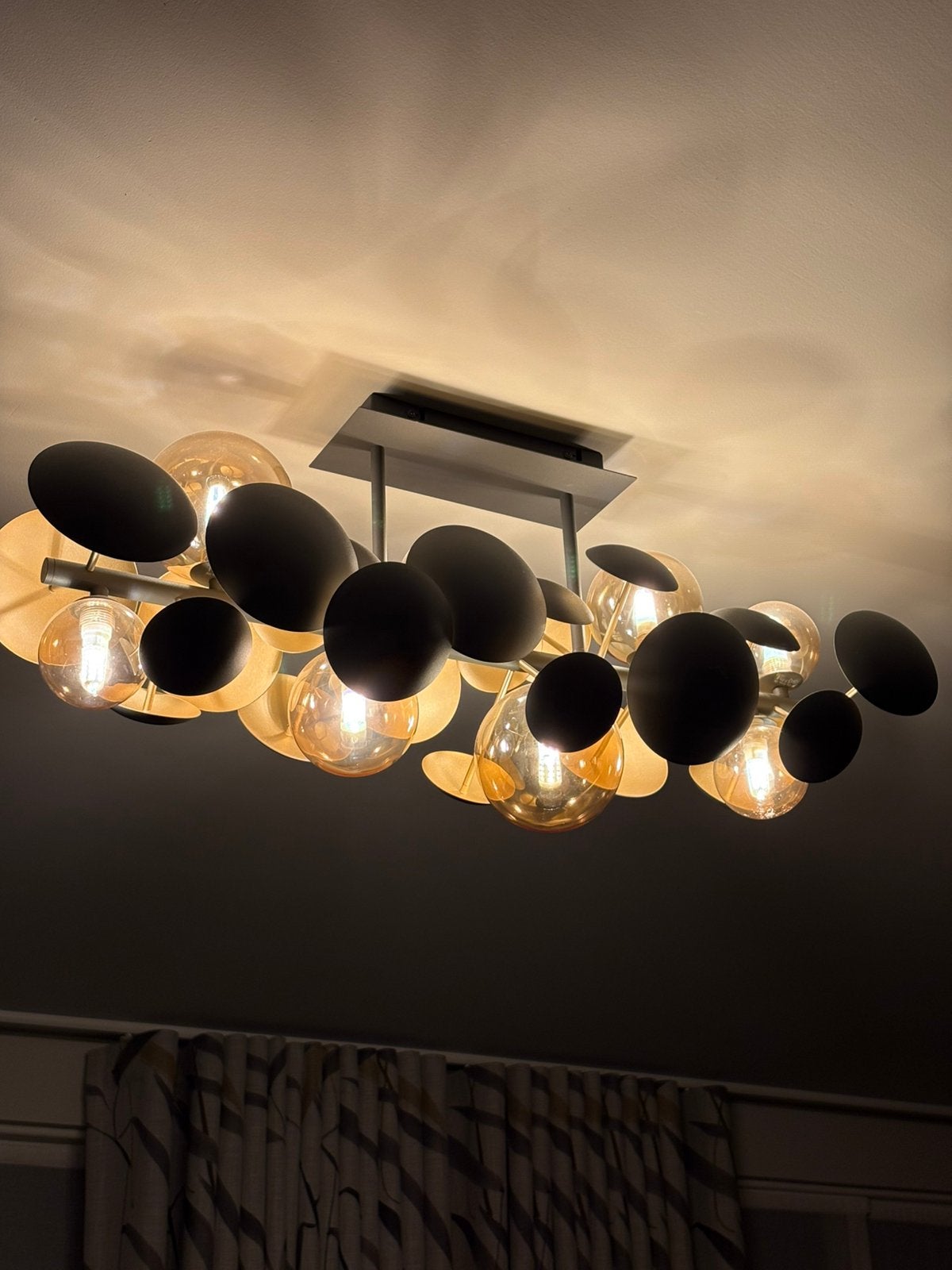 Italiaanse design lamp met 8 ledlampjes!, Enlèvement, Comme neuf