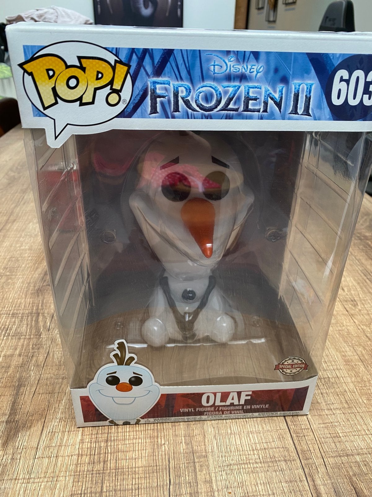 Funko pop groot olaf, Ophalen of Verzenden, Zo goed als nieuw