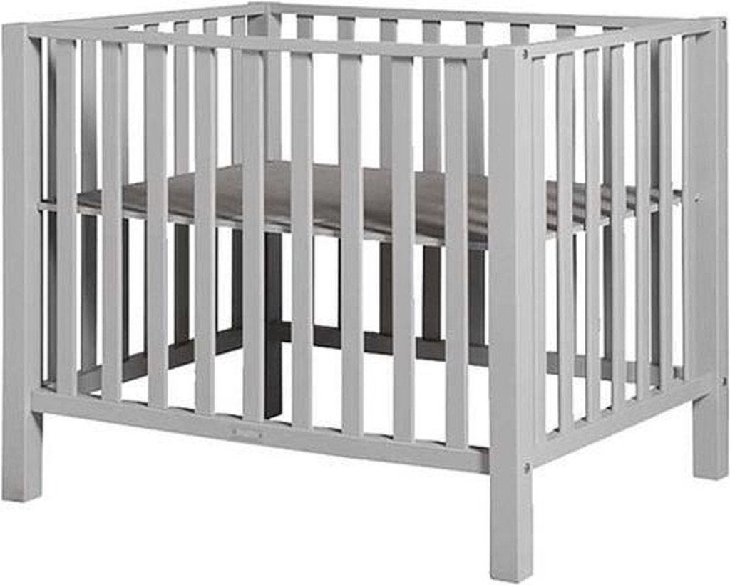 babypark bopita grijs/zilver, Kinderen en Baby's, Babyparken, Ophalen, Gebruikt, Rechthoekig