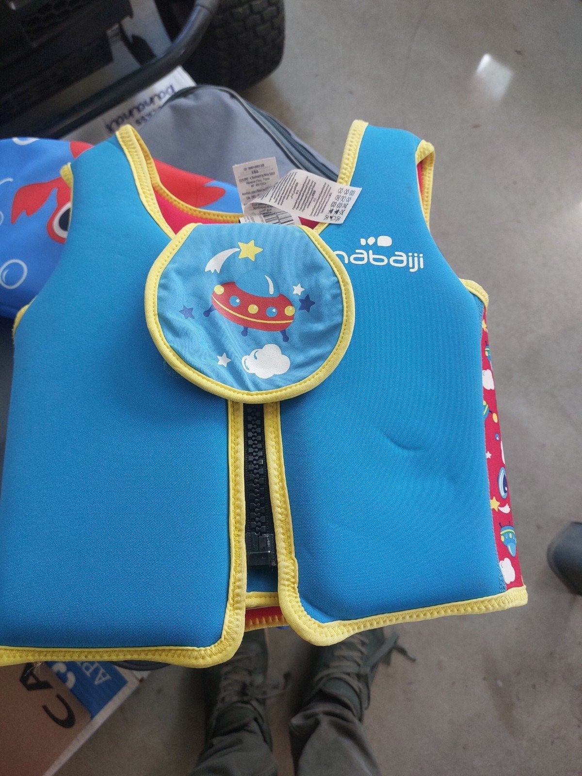 gilet de sauvetage nabaiji de taille moyenne, Enfants & Bébés, Enlèvement ou Envoi, Comme neuf, Nabaiji, Garçon ou Fille