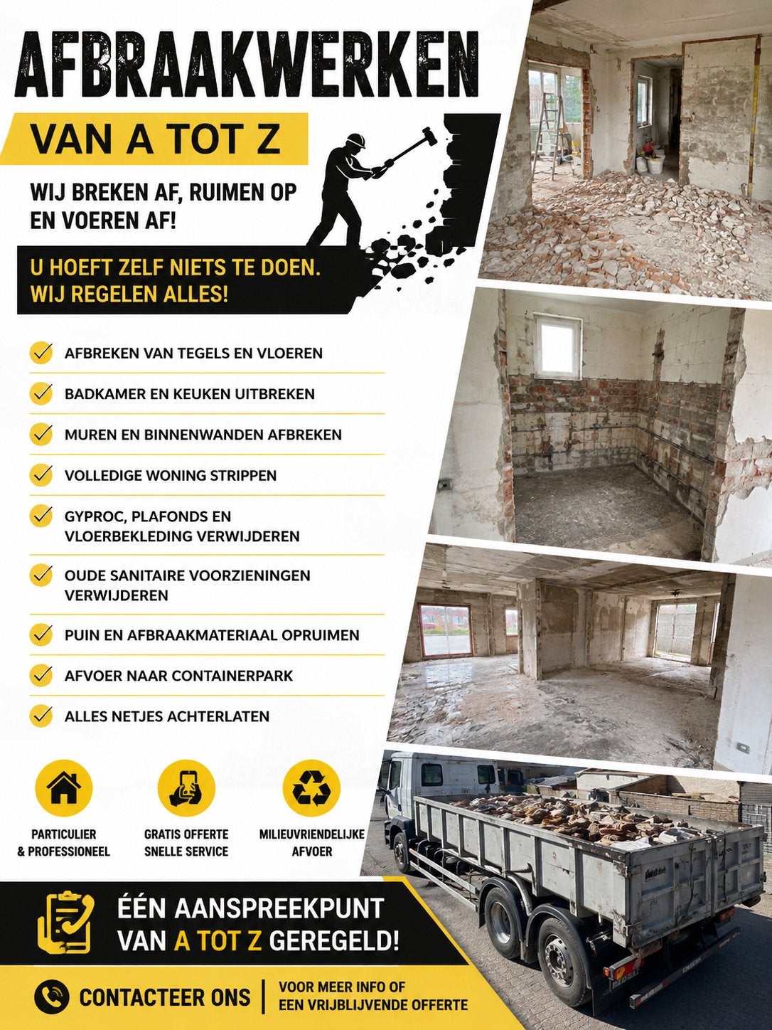 Afbraak werken