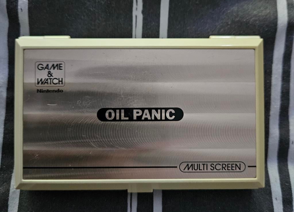 Game and watch OIL PANIC in heel goede staat!, Games en Spelcomputers, Games | Nintendo Super NES, Ophalen of Verzenden