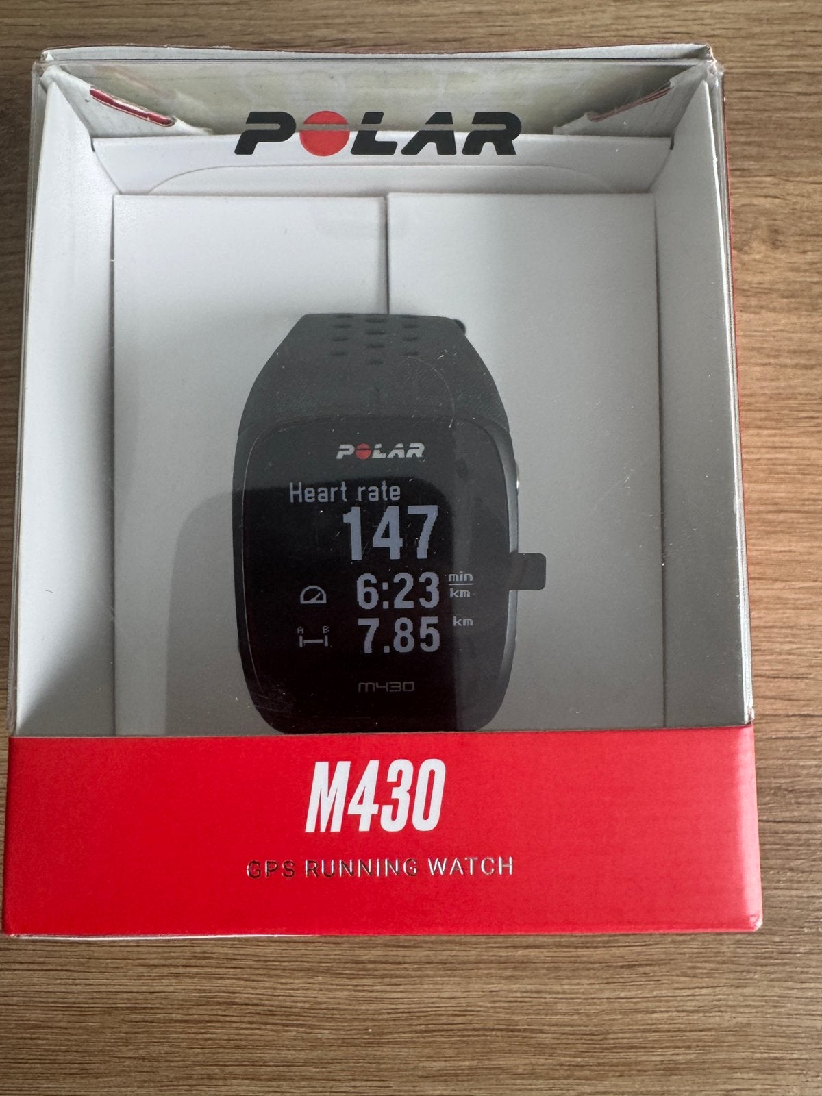 Polar M430, Handtassen en Accessoires, Hoogte, Zwart, Ophalen of Verzenden, Zo goed als nieuw