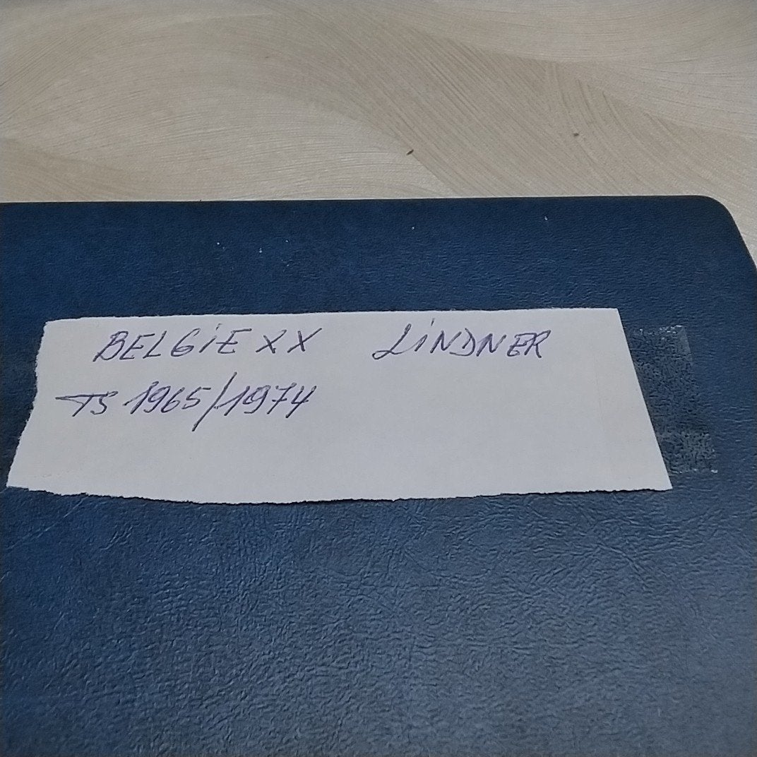 BELGIE postfris jaren 1965/1974 LINDNER ALBUM, Ophalen of Verzenden