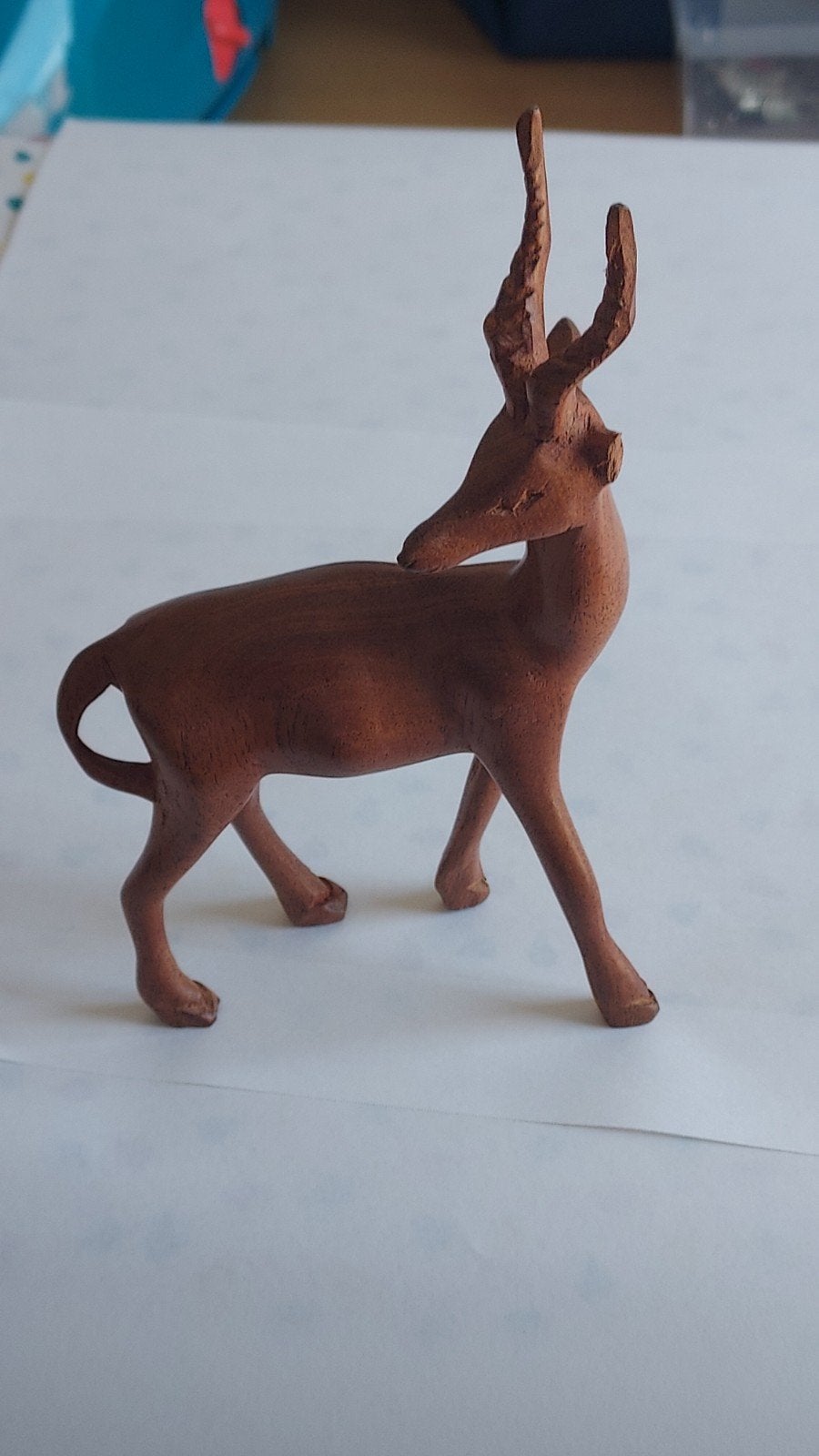 Houten dieren uit Afrika. meestal bruin of beige, Antiek en Kunst, Ophalen, Houtsnijwerk, Minder dan 20 cm, Hout
