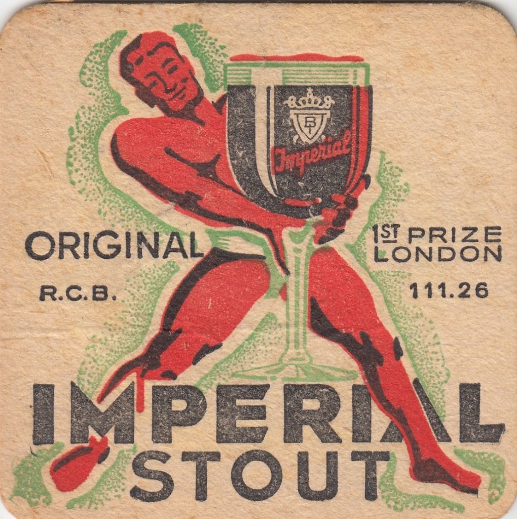 oud bierviltje imperial, Ophalen of Verzenden