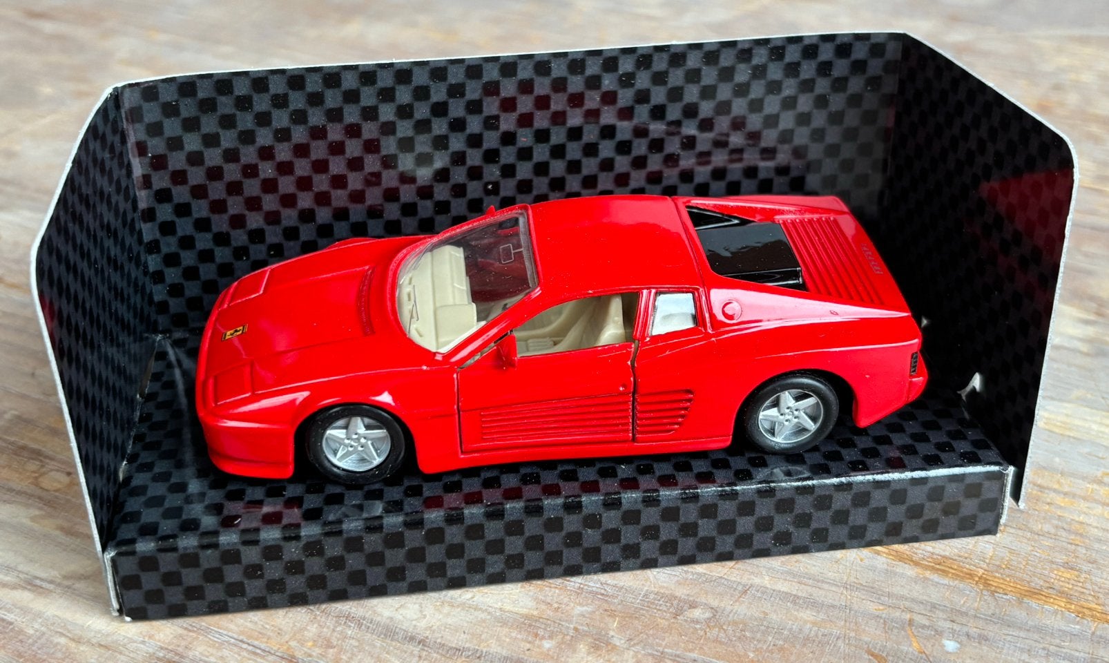 Ferrari 512 TR – Shell Ferrari Collection – schaal 1:43, Hobby en Vrije tijd, Ophalen of Verzenden, Zo goed als nieuw, Auto, Overige merken