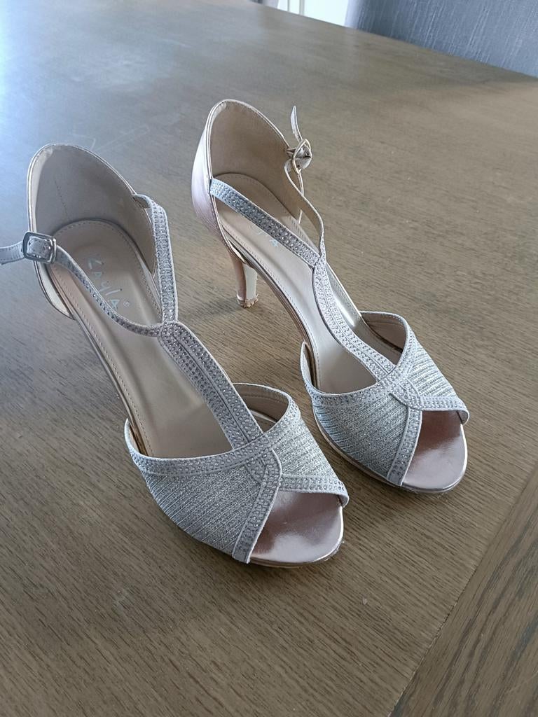 Chaussures 41 dorées/rosées, Enlèvement ou Envoi