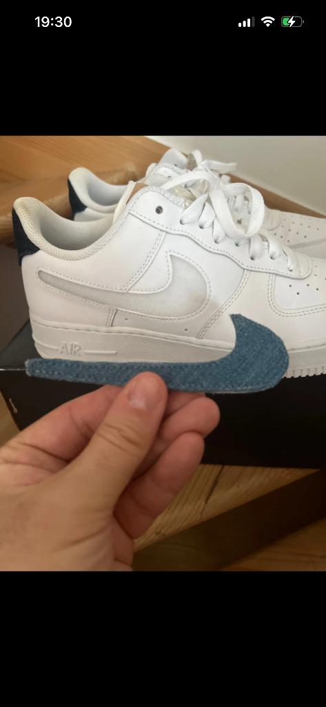 Nike air force 1 07' Lvb3 taille 43, Enlèvement ou Envoi, Nike, Comme neuf, Blanc