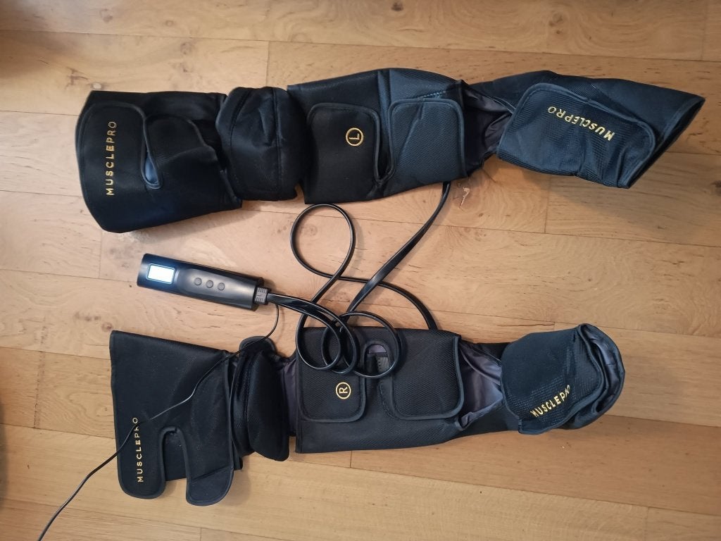 musclepro recovery boots, Sports & Fitness, Produits de massage, Enlèvement, Comme neuf, Appareil