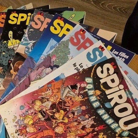 56 magazines SPIROU, Collections, Enlèvement ou Envoi, Journal ou Magazine
