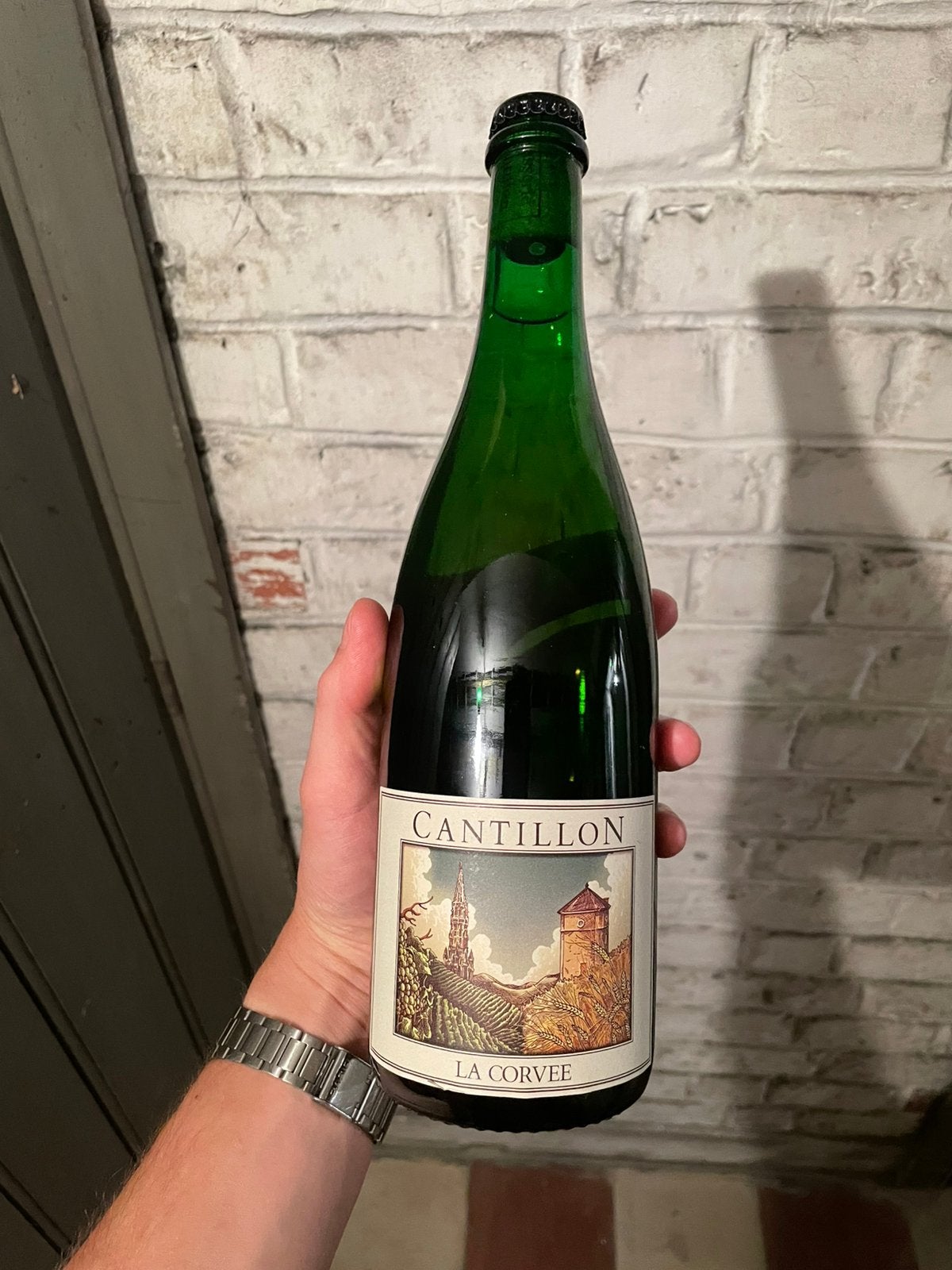 Cantillon La Corvee, Ophalen, Zo goed als nieuw