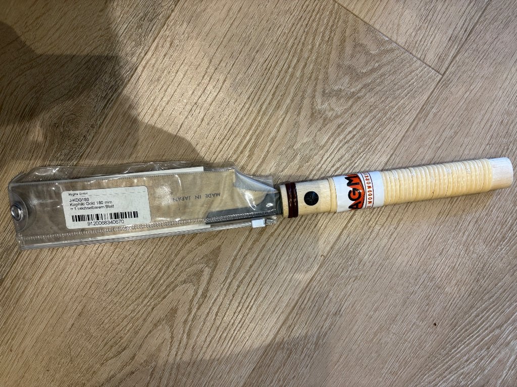 Scie japonaise Kugihiki Gold 180 mm (lame interchangeable), Enlèvement ou Envoi, Neuf, Scie à arbre